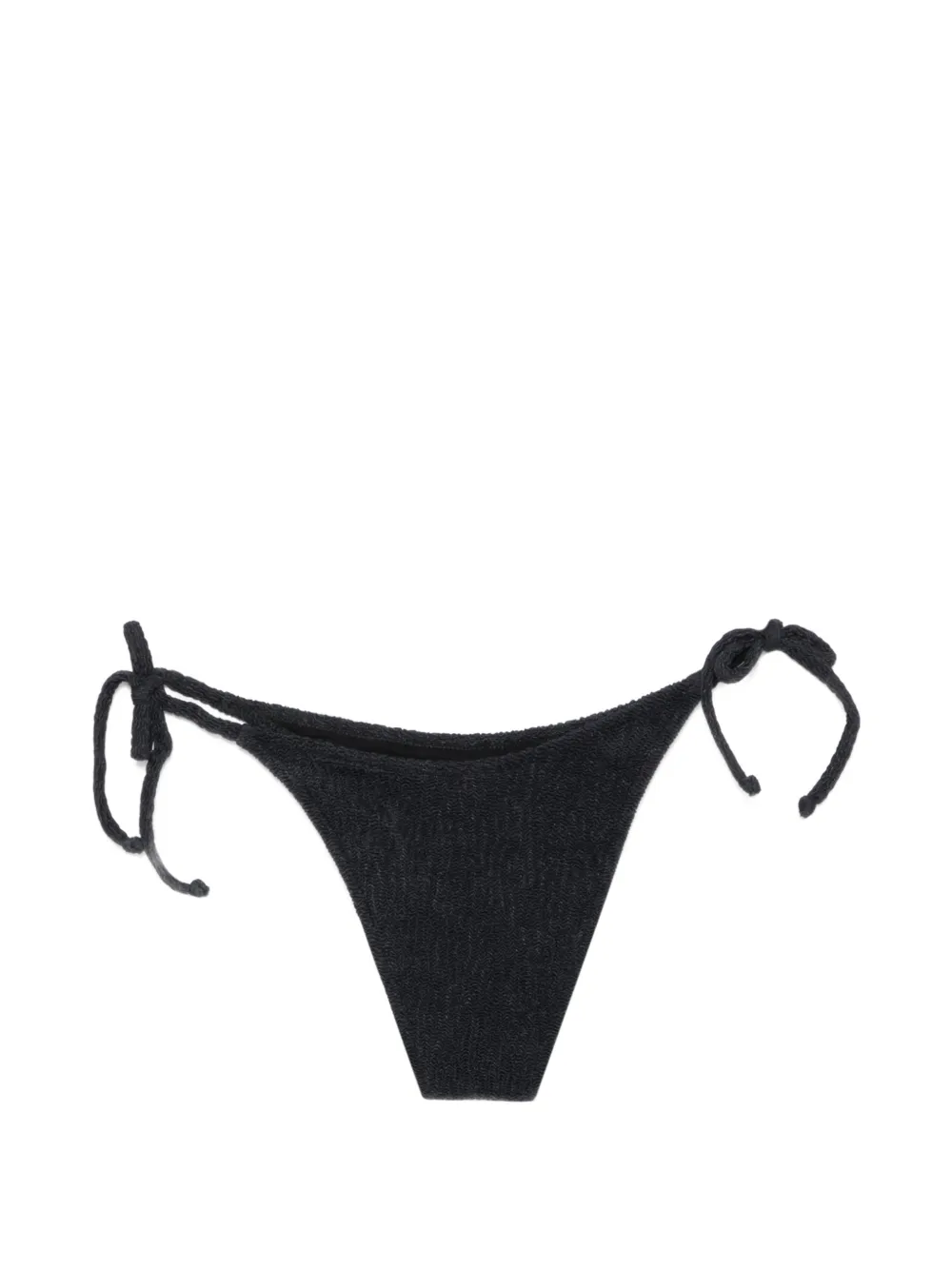 Moschino Bikinislip met textuur Zwart