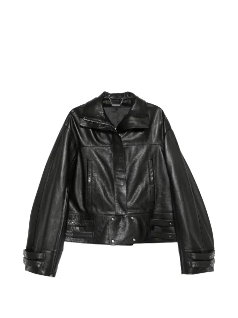 Matières Fécales leather jacket