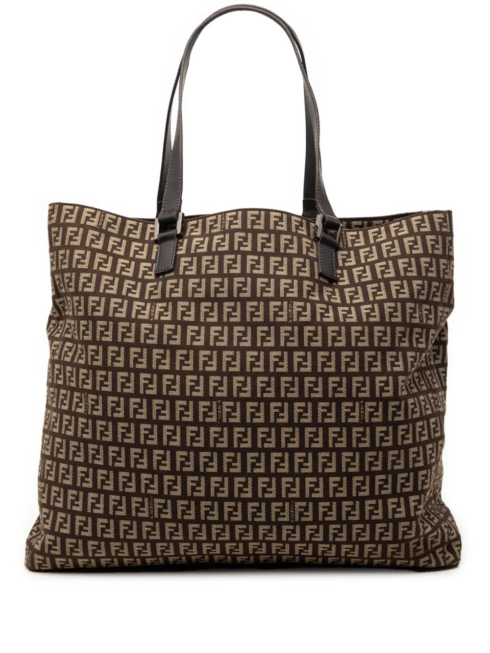 Fendi Pre-Owned 2000-2010 Zucchino Canvas tote bag - Marrone