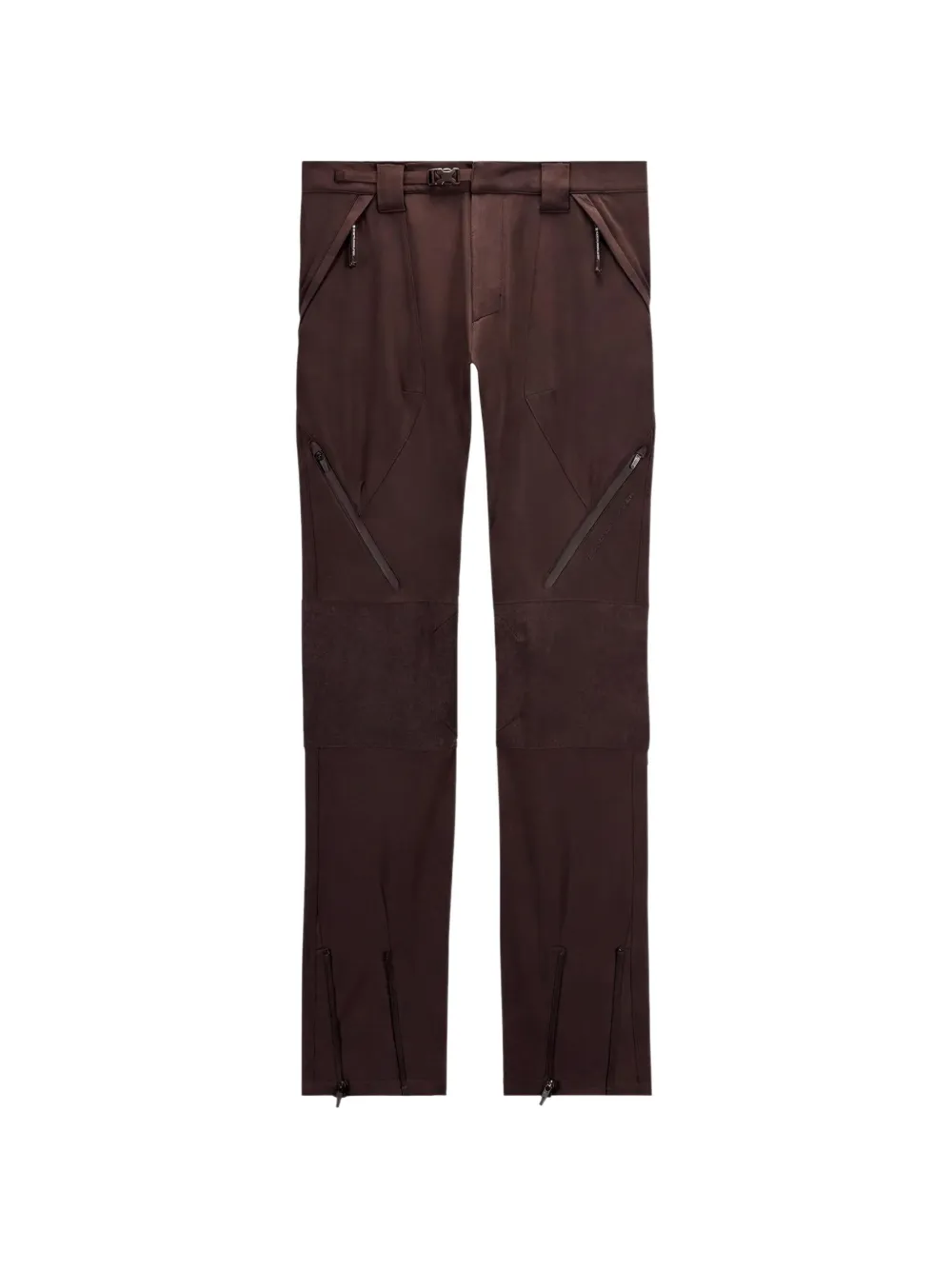 Travis Scott x Nike x Cact.us Corp panelled trousers - Marrone