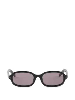 Prada Eyewear ロゴプレート サングラス | ブラウン | FARFETCH JP