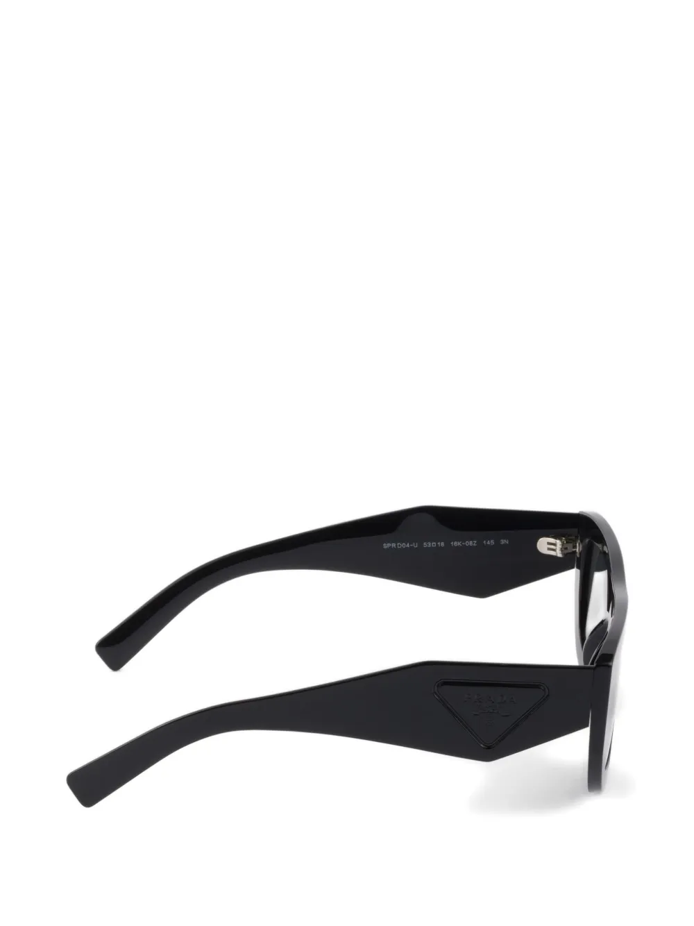 Prada Eyewear トライアングルロゴ サングラス | ブラック | FARFETCH JP
