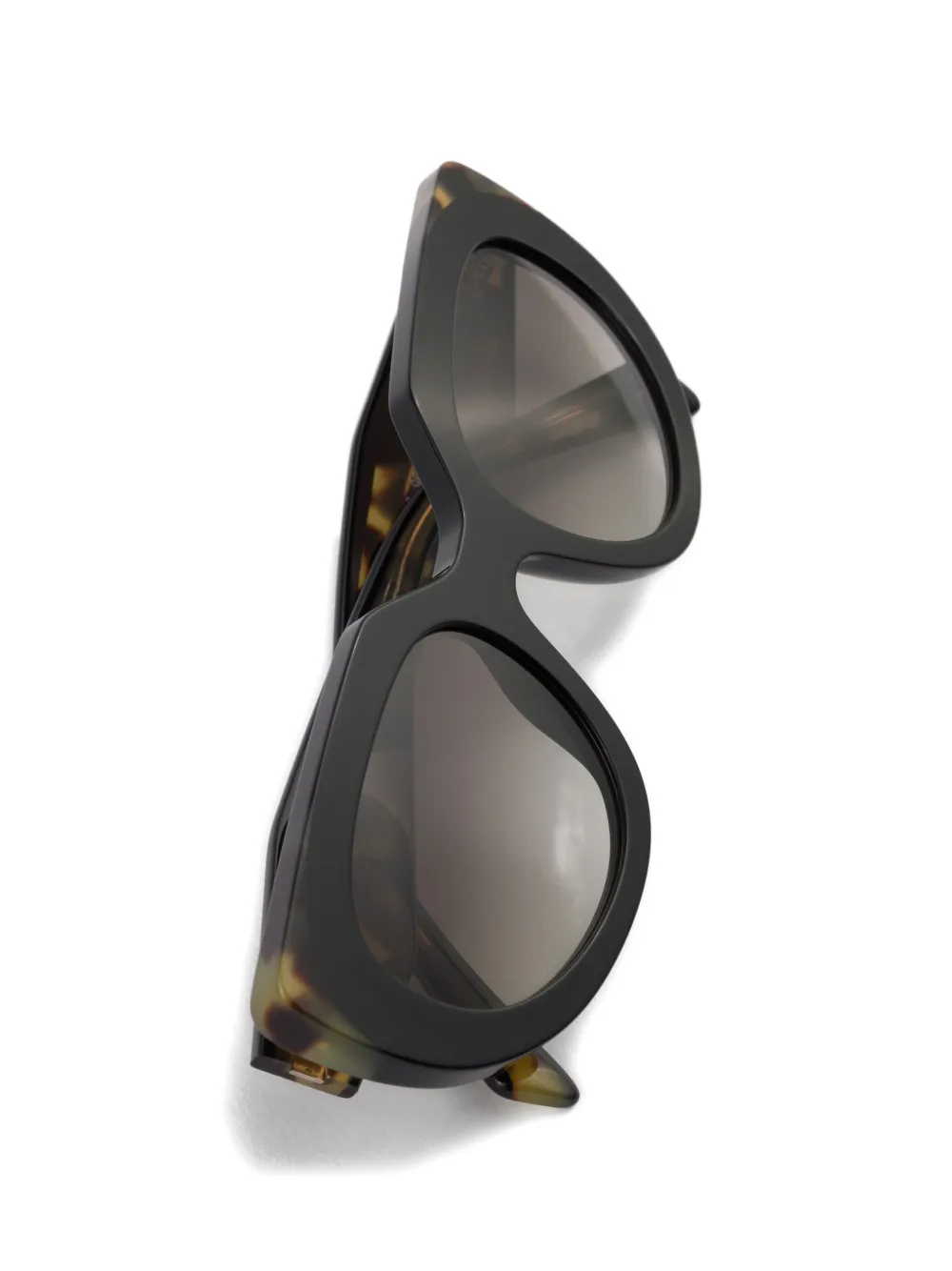 Prada Eyewear Zonnebril met logo Zwart
