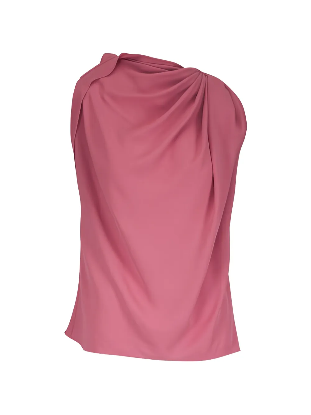 Michael Kors draped sleeveless blouse - Rosa