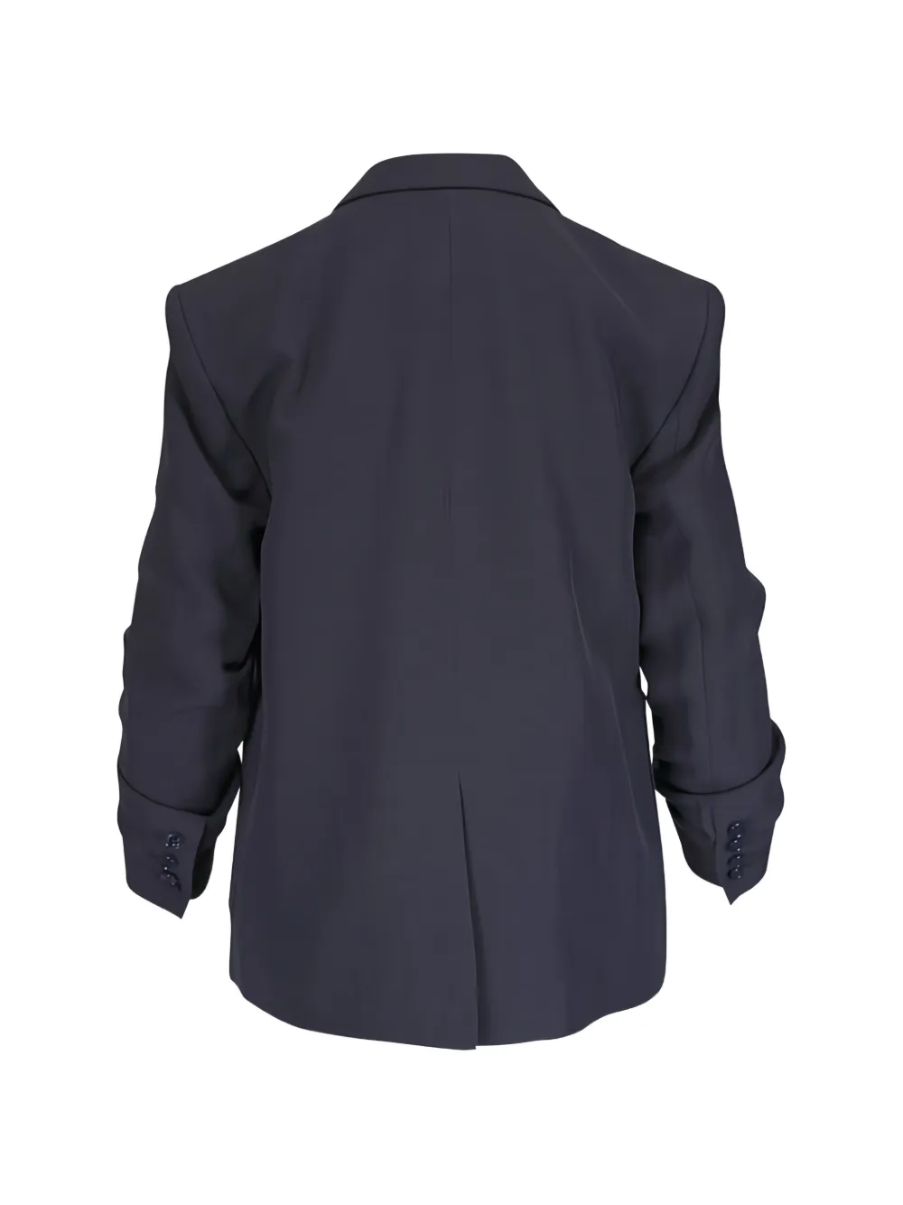 Dorothee Schumacher Blazer met enkele rij knopen en ruchemouwen Blauw