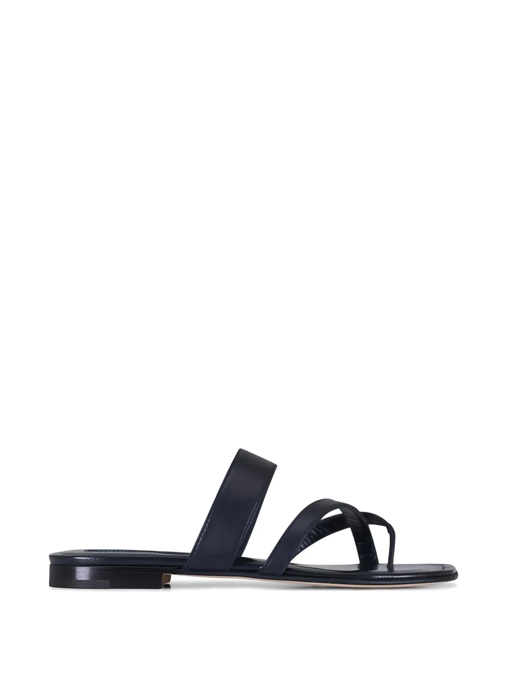 Manolo Blahnik Susa toe-strap slip-on sandals - Blau
