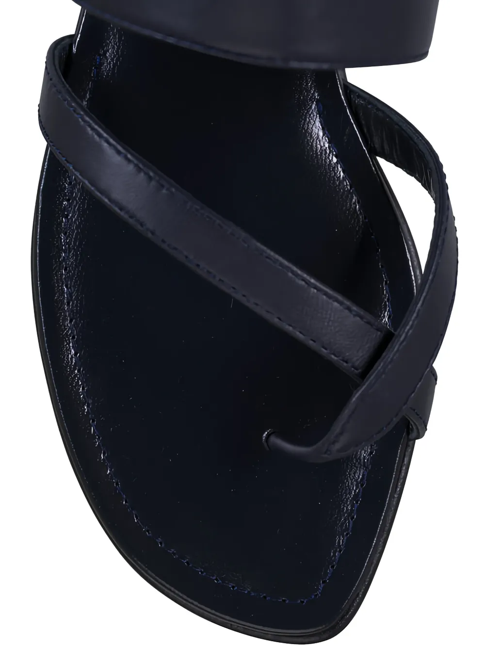 Manolo Blahnik Susa toe-strap slip-on sandals Blauw