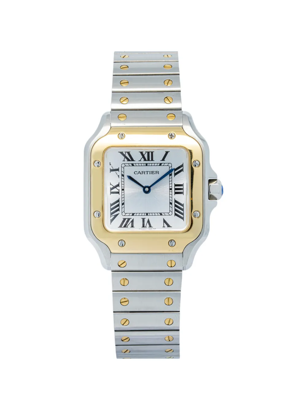 Cartier pre-owned Santos 27mm watch - Argento