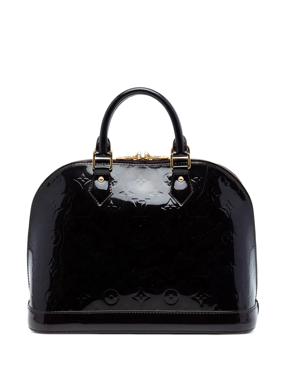 Louis Vuitton Pre-Owned 2013 Monogram Vernis Alma PM handbag - Viola