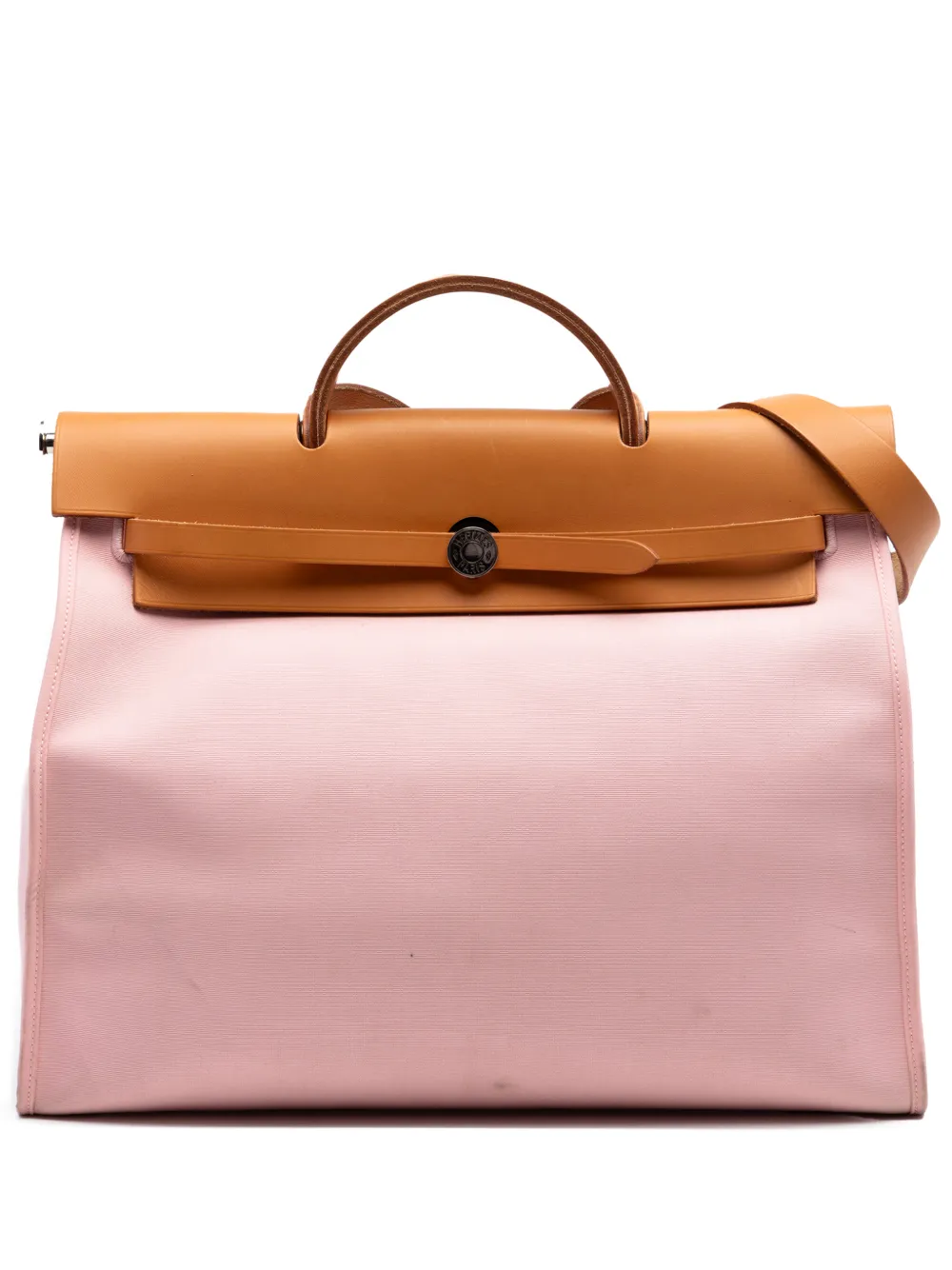 Hermès Pre-Owned 2015 Herbag Zip Toile 39 satchel - Rosa
