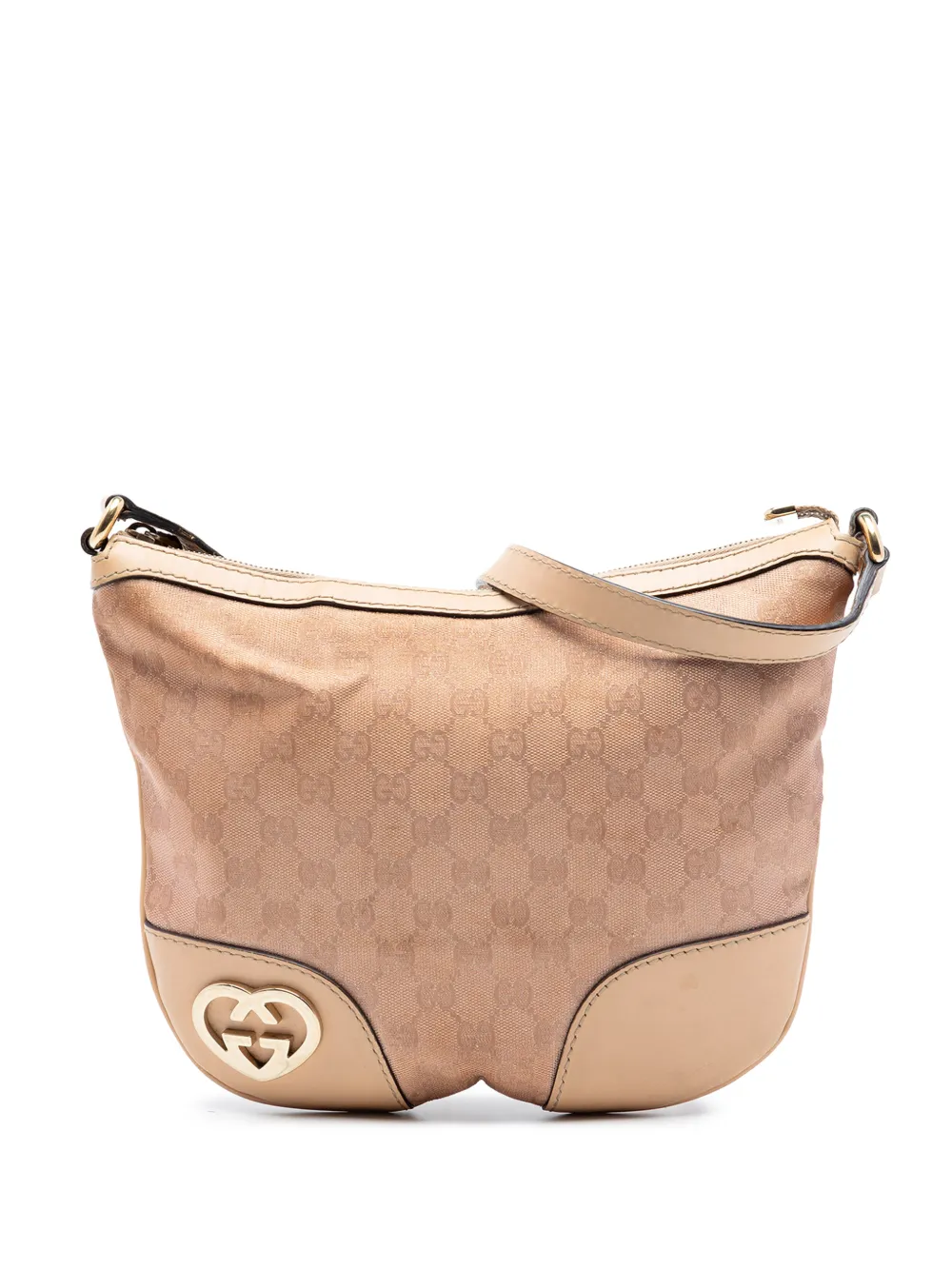 Gucci Pre-Owned 2016-2026 GG Canvas Lovely crossbody bag - Marrone
