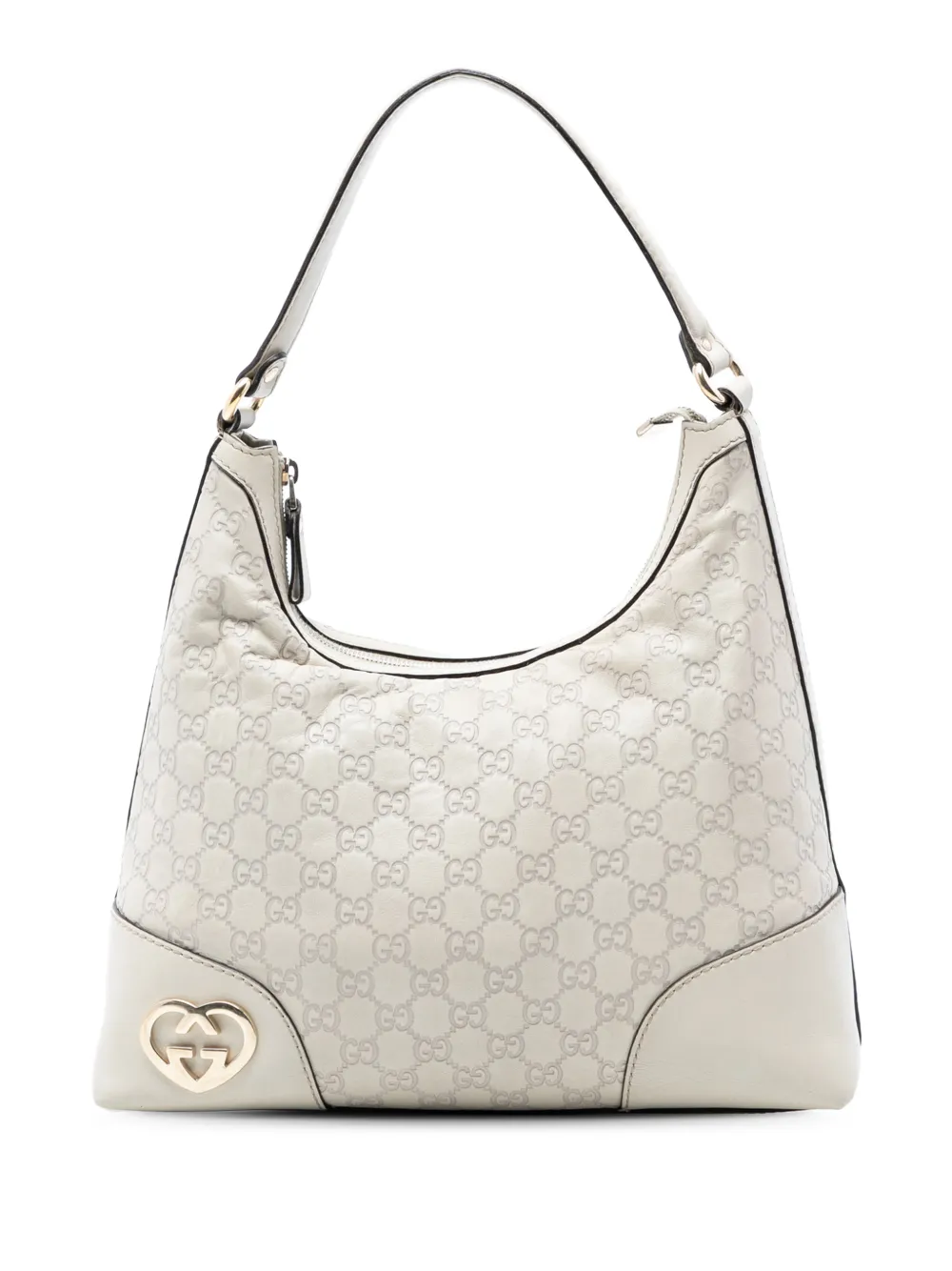Gucci Pre-Owned 2016-2026 Guccissima Lovely shoulder bag - Bianco