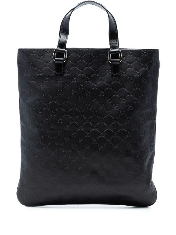 Gucci Pre-Owned 2016-2026 グッチシマ ハンドバッグ | ブラック