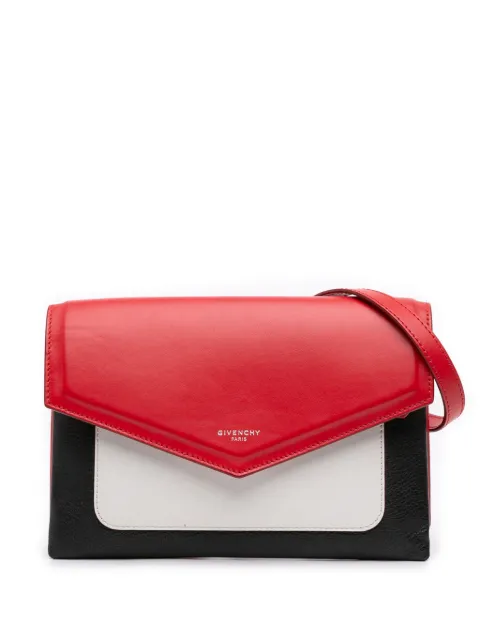 Givenchy Pre-Owned 2017 Tricolor Leather Duetto crossbody bag