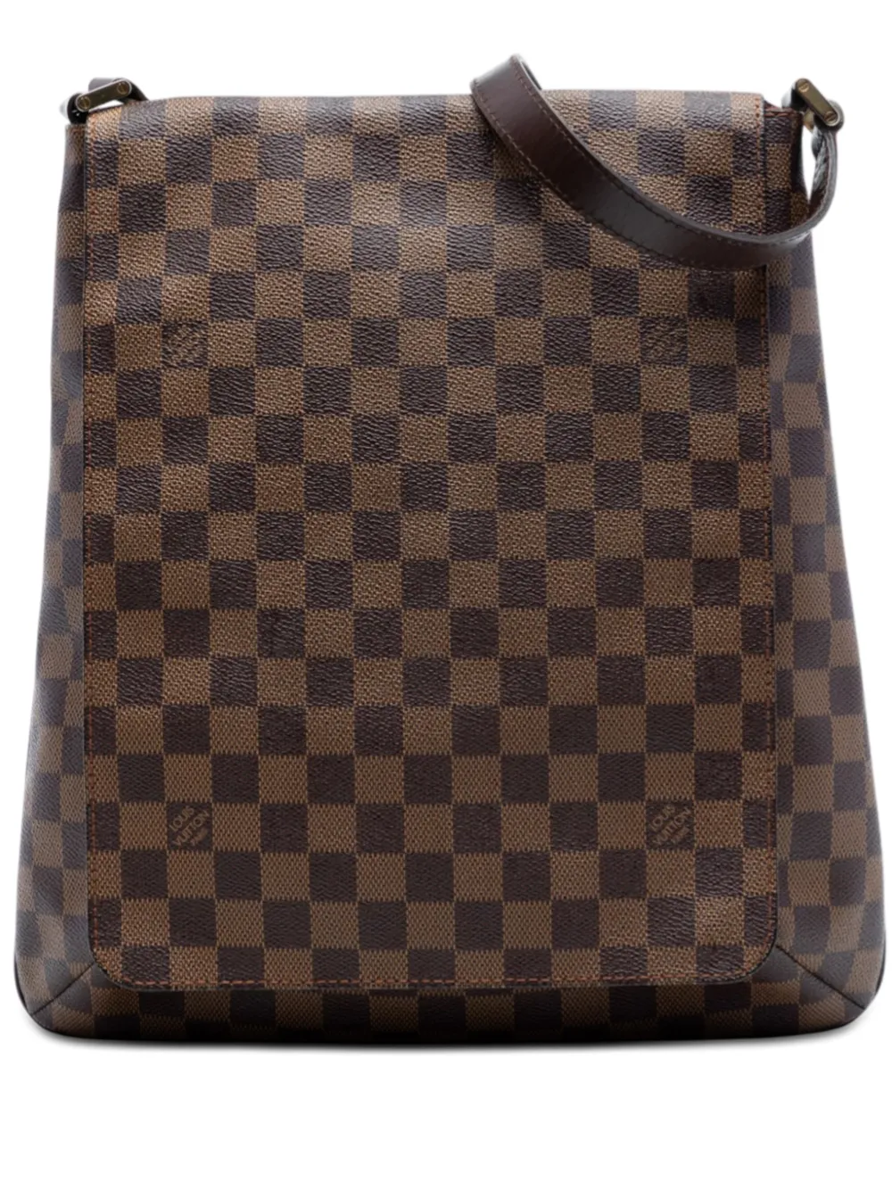 Louis Vuitton Pre-Owned 2004 Damier Ebene Musette Salsa GM crossbody bag - Marrone