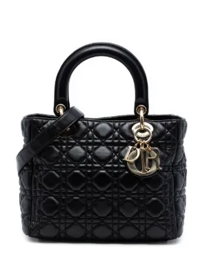 Christian Dior Pre-Owned 2010-2024 レディ ハンドバッグ マイクロ