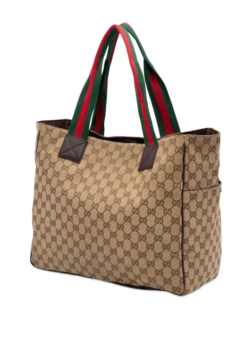 Gucci Pre-Owned 2016-2026 GGキャンバス ウェブ ダブルポケット