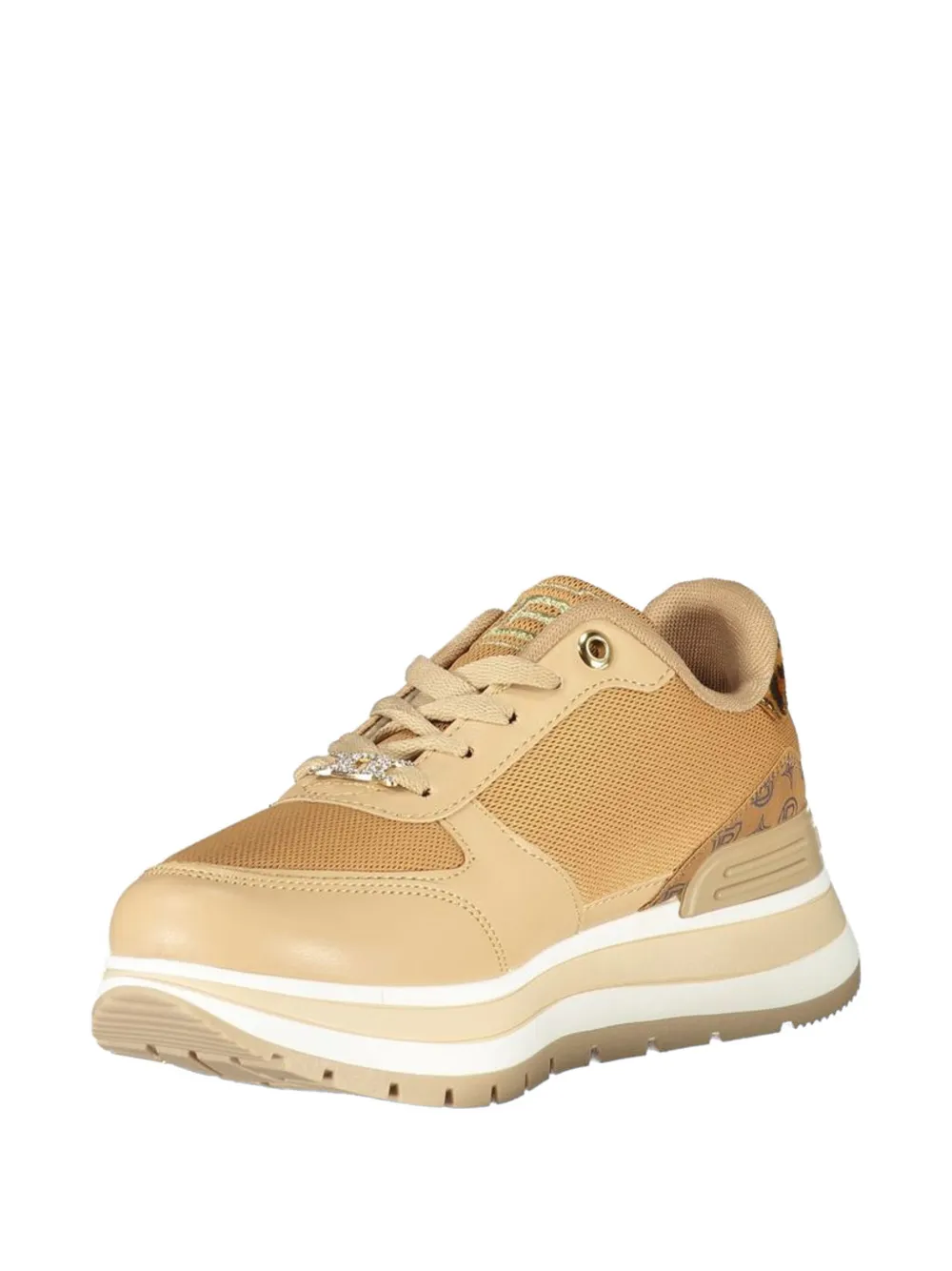 Laura Biagiotti leopard-print sneakers Beige