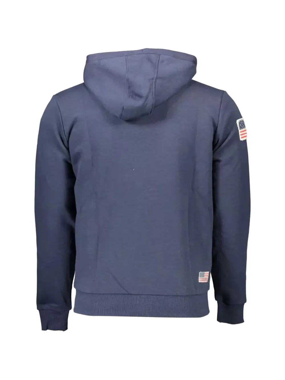 U.S. POLO ASSN. Hoodie met geborduurd logo Blauw