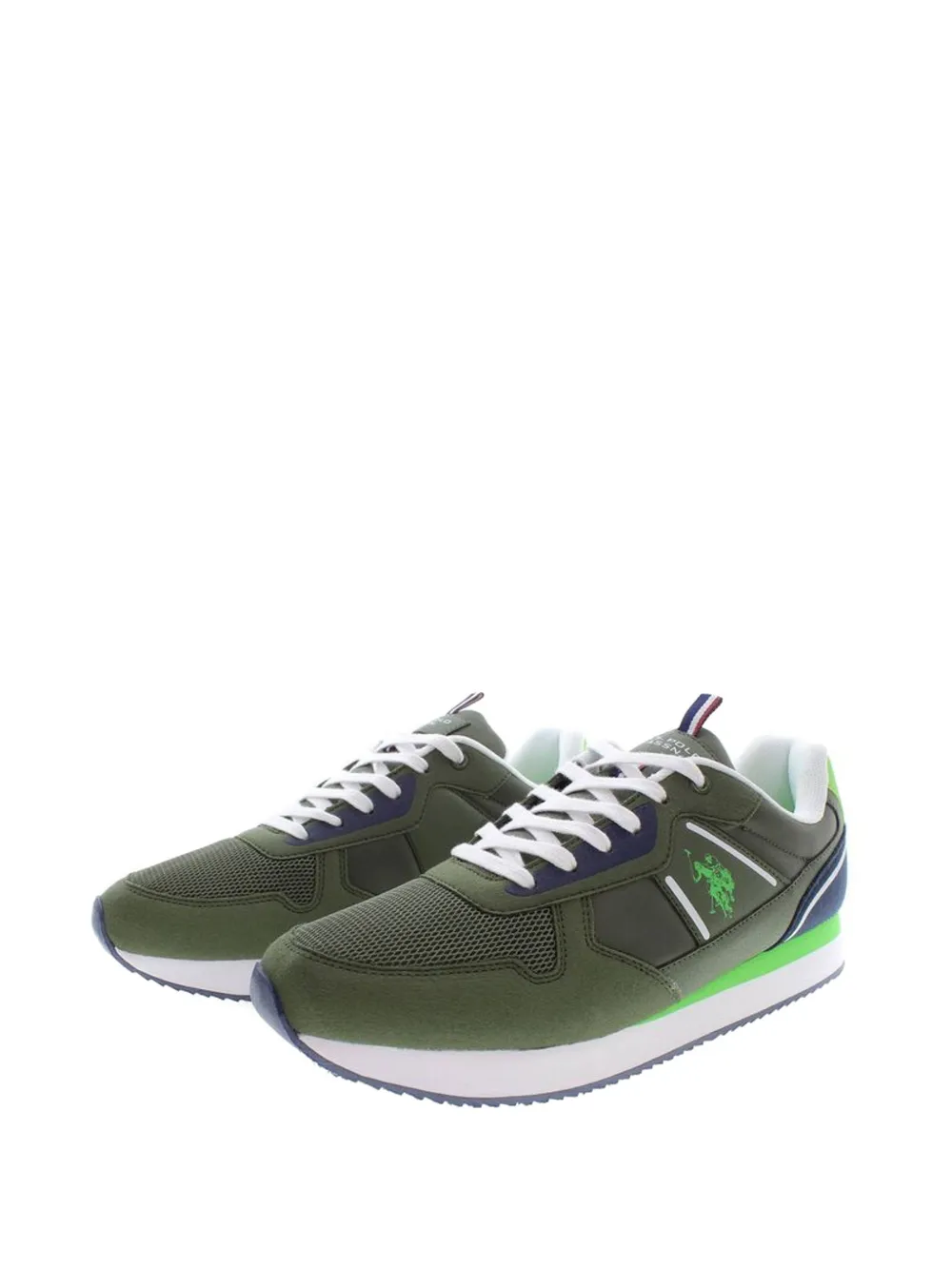 U.S. POLO ASSN. lace-up sneakers Groen