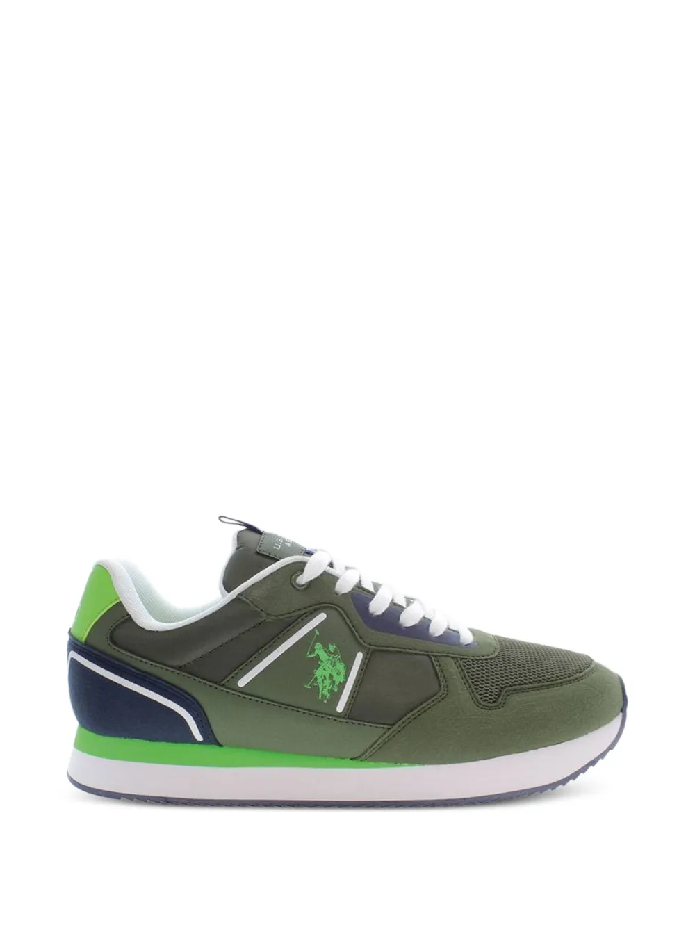 U.S. POLO ASSN. lace-up sneakers Groen