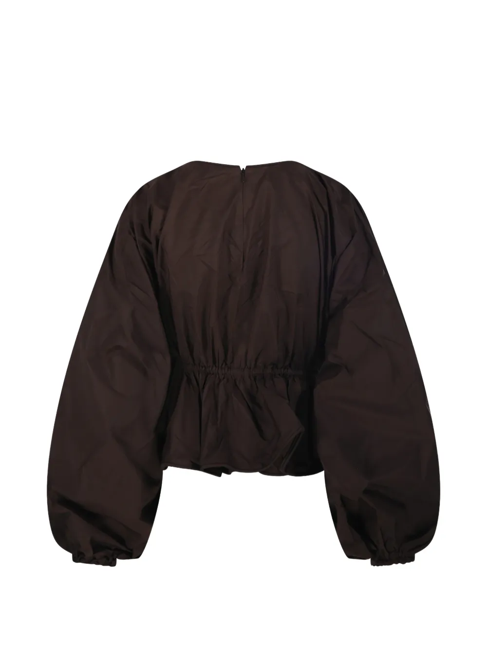 ZIMMERMANN Alchemy blouse met pofmouwen Bruin
