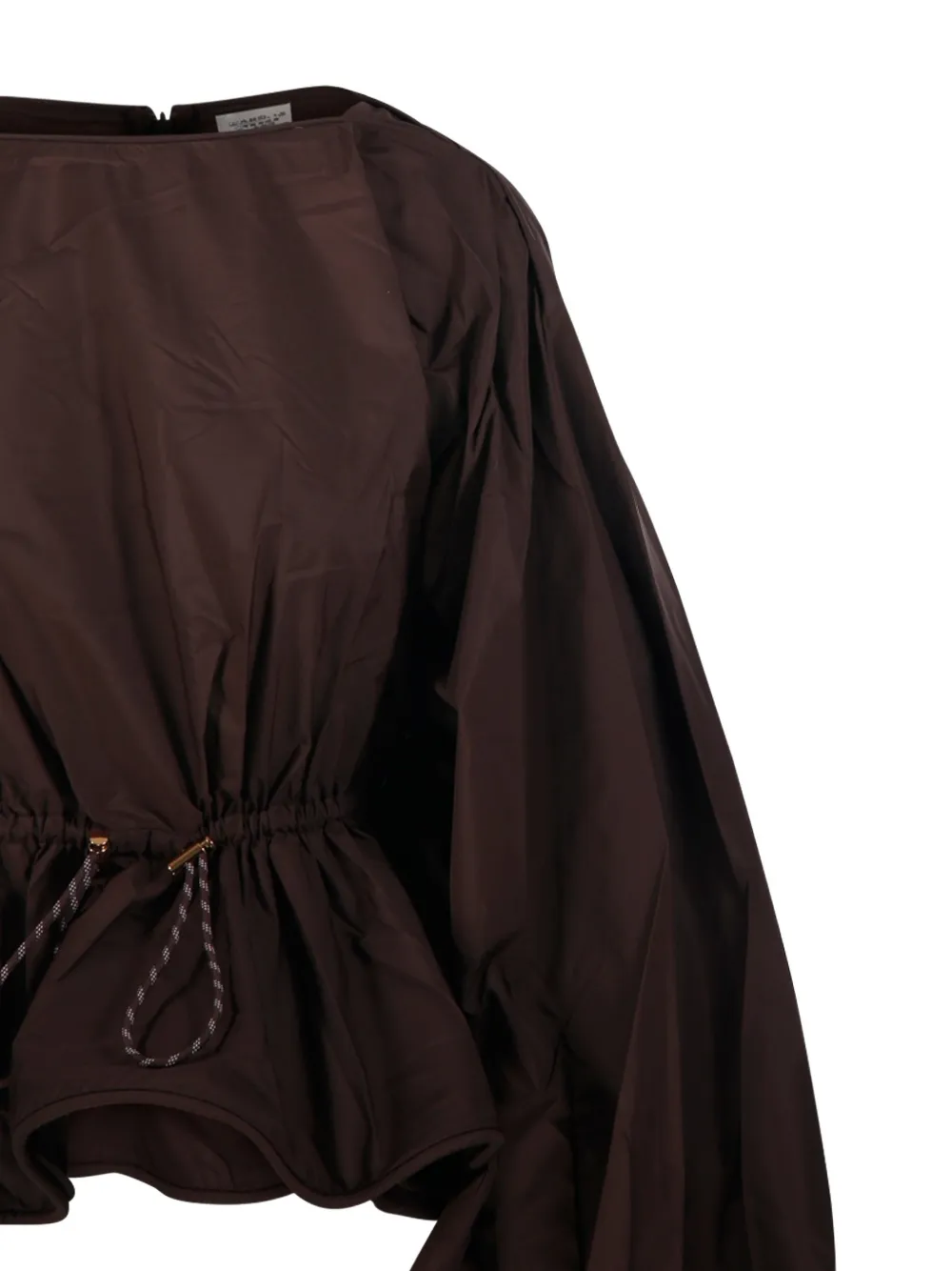 ZIMMERMANN Alchemy blouse met pofmouwen Bruin