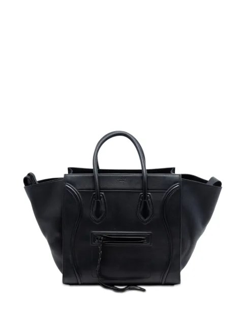 Celine Pre-Owned 2015 Medium Grained Calfskin Phantom Luggage tote bag