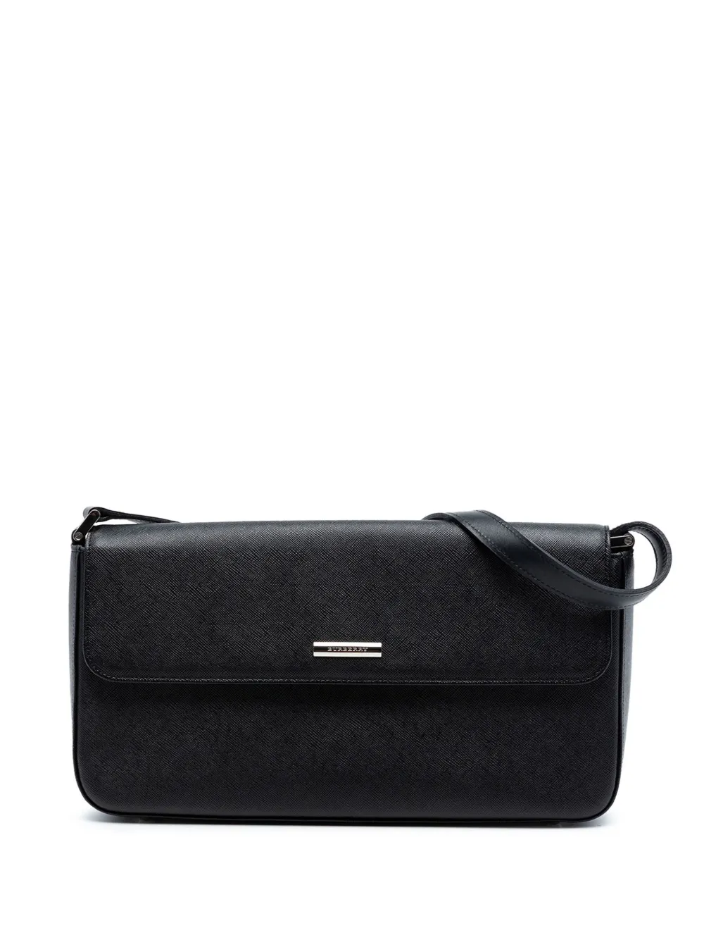 Burberry Pre-Owned 2000-2017 Schultertasche aus Leder - Schwarz