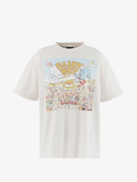 SAINT MXXXXXX graphic-print T-shirt