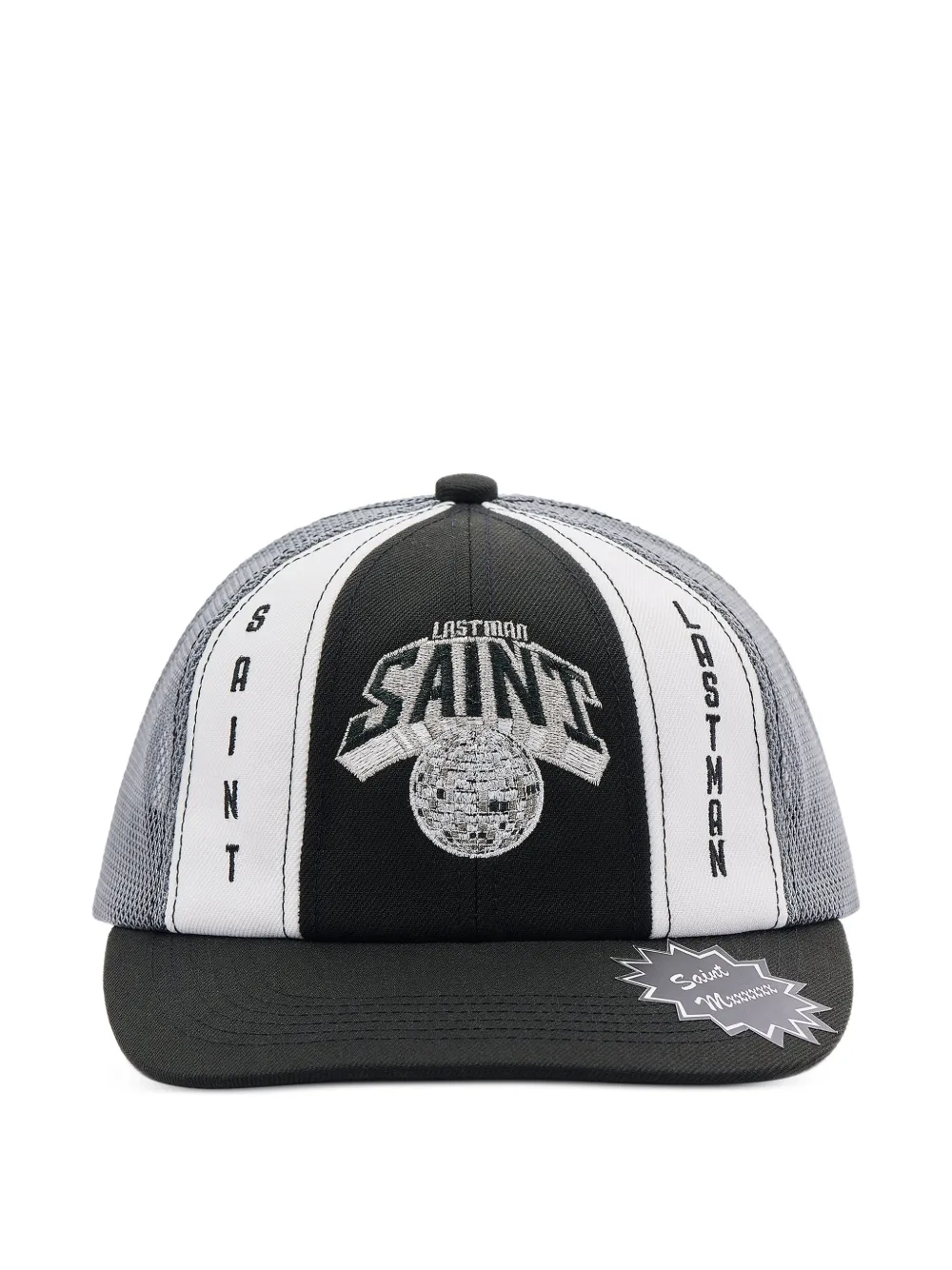 SAINT MXXXXXX embroidered cap - Grigio