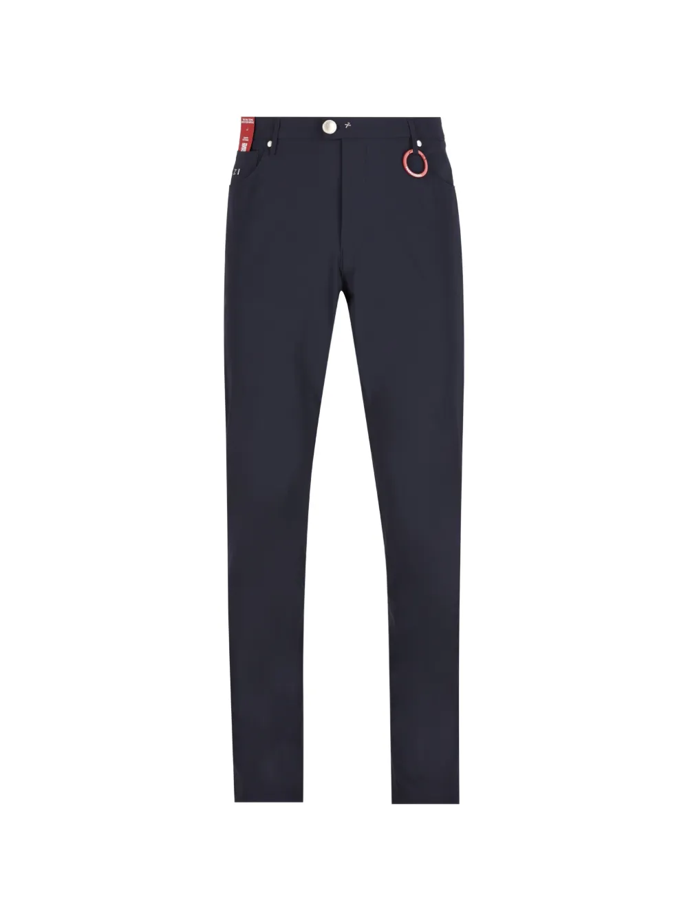 Sartoria Tramarossa Michelangelo logo-patch jeans - Blu