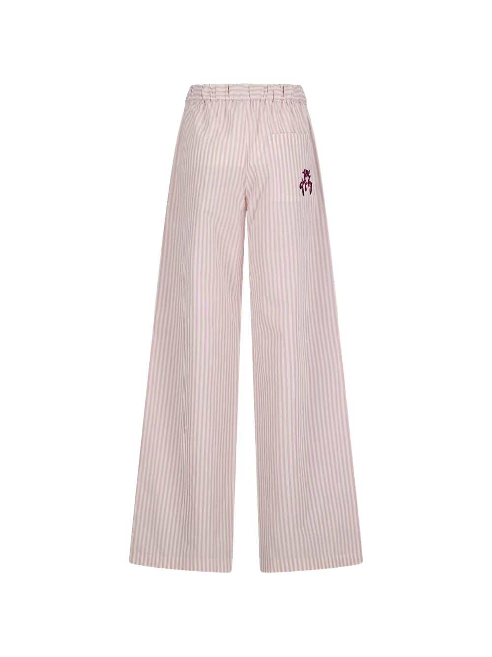 The Attico Gestreepte broek Roze