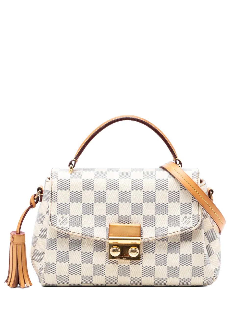 Louis Vuitton Pre-Owned 2016 Damier Azur Croisette satchel - Weiß
