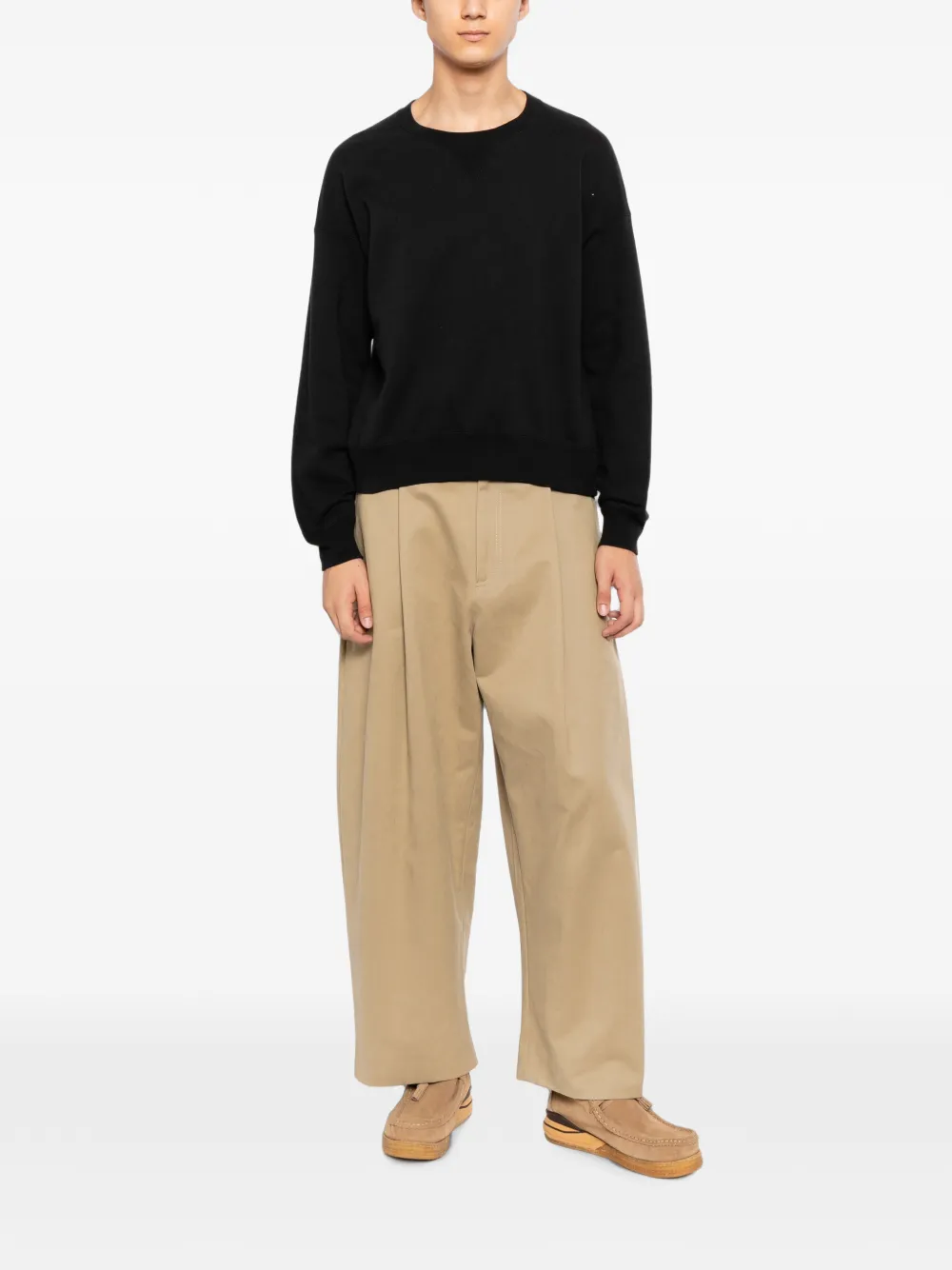 visvim Ultimate Jumbo trui Zwart