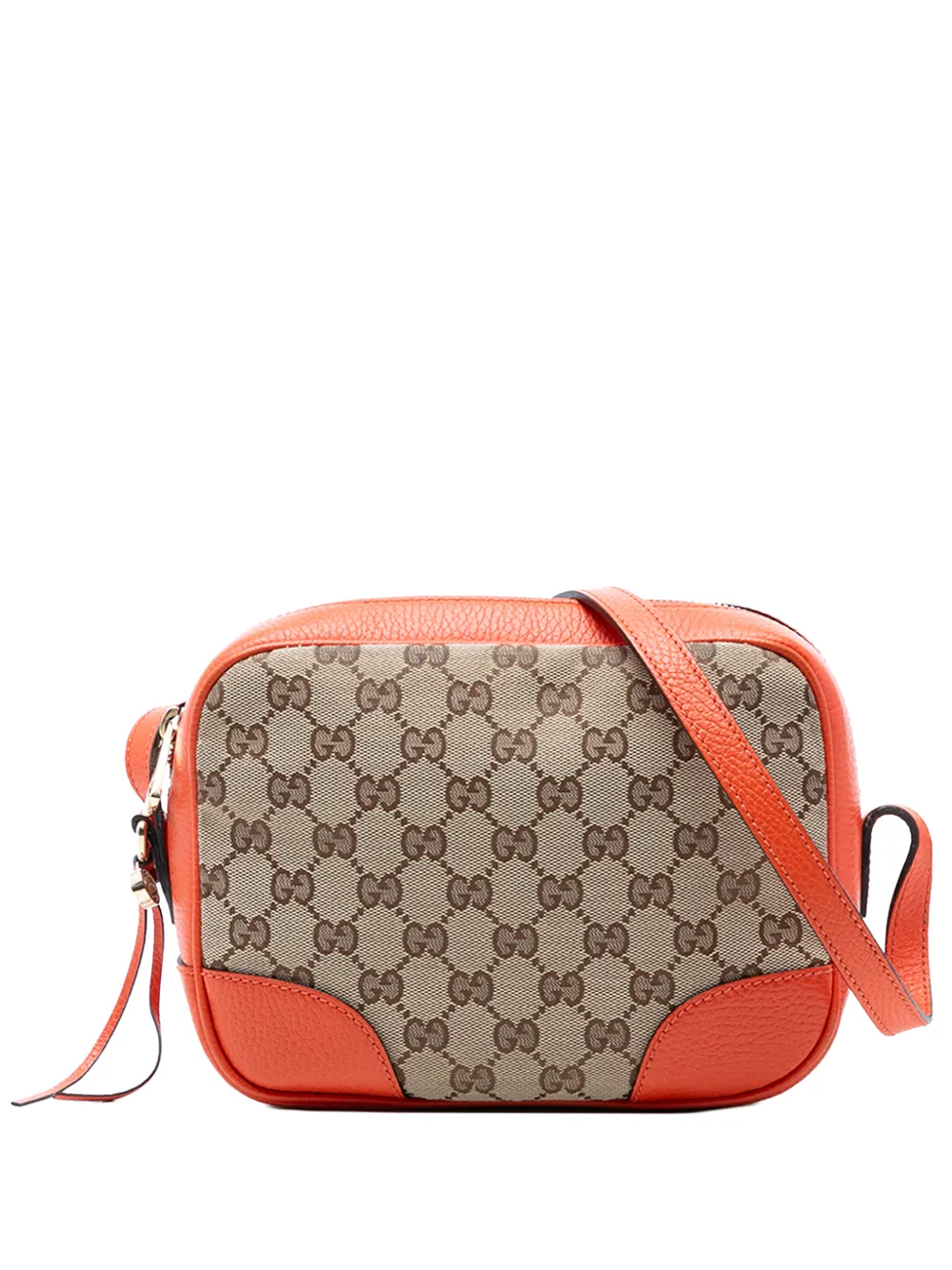 Gucci Pre-Owned 2016-2026 GG Canvas Bree crossbody bag - Orange
