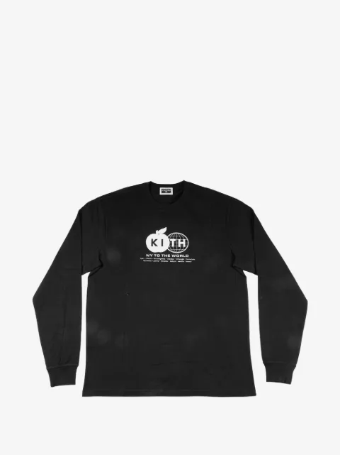 KITH graphic-print long-sleeve T-shirt