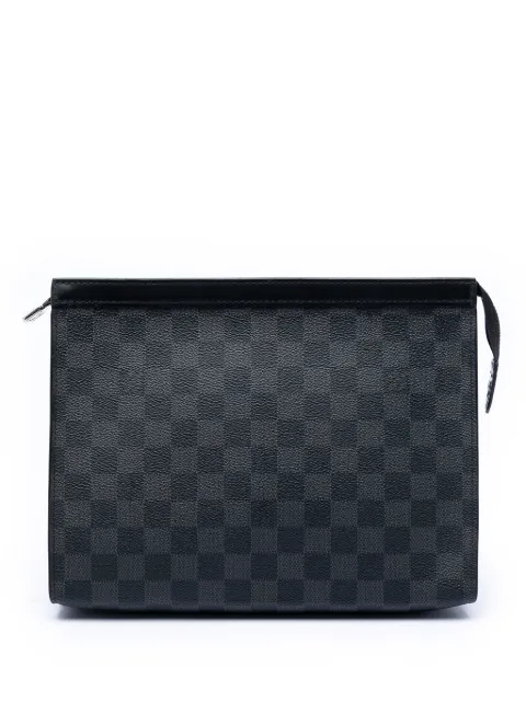 Louis Vuitton Pre-Owned 2018 Damier Graphite Pochette Voyage MM clutch bag
