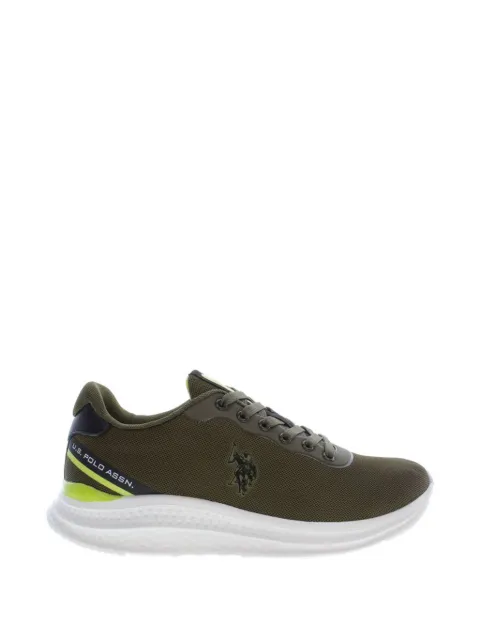 U.S. POLO ASSN. logo-patch lace-up sneakers