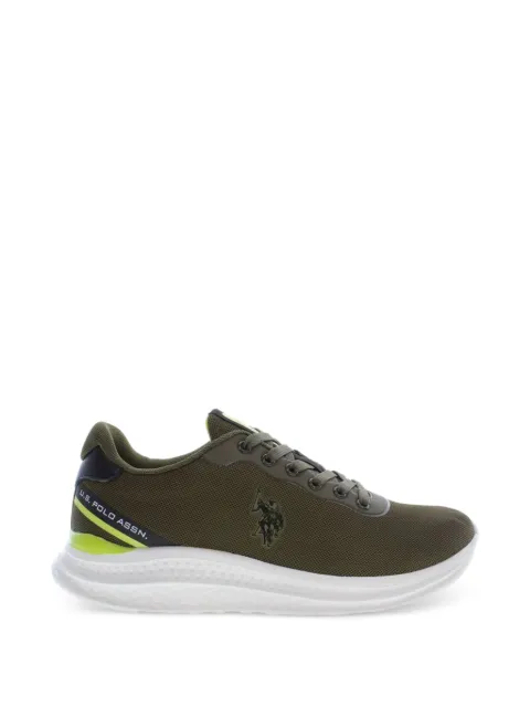 U.S. POLO ASSN. logo-patch lace-up sneakers