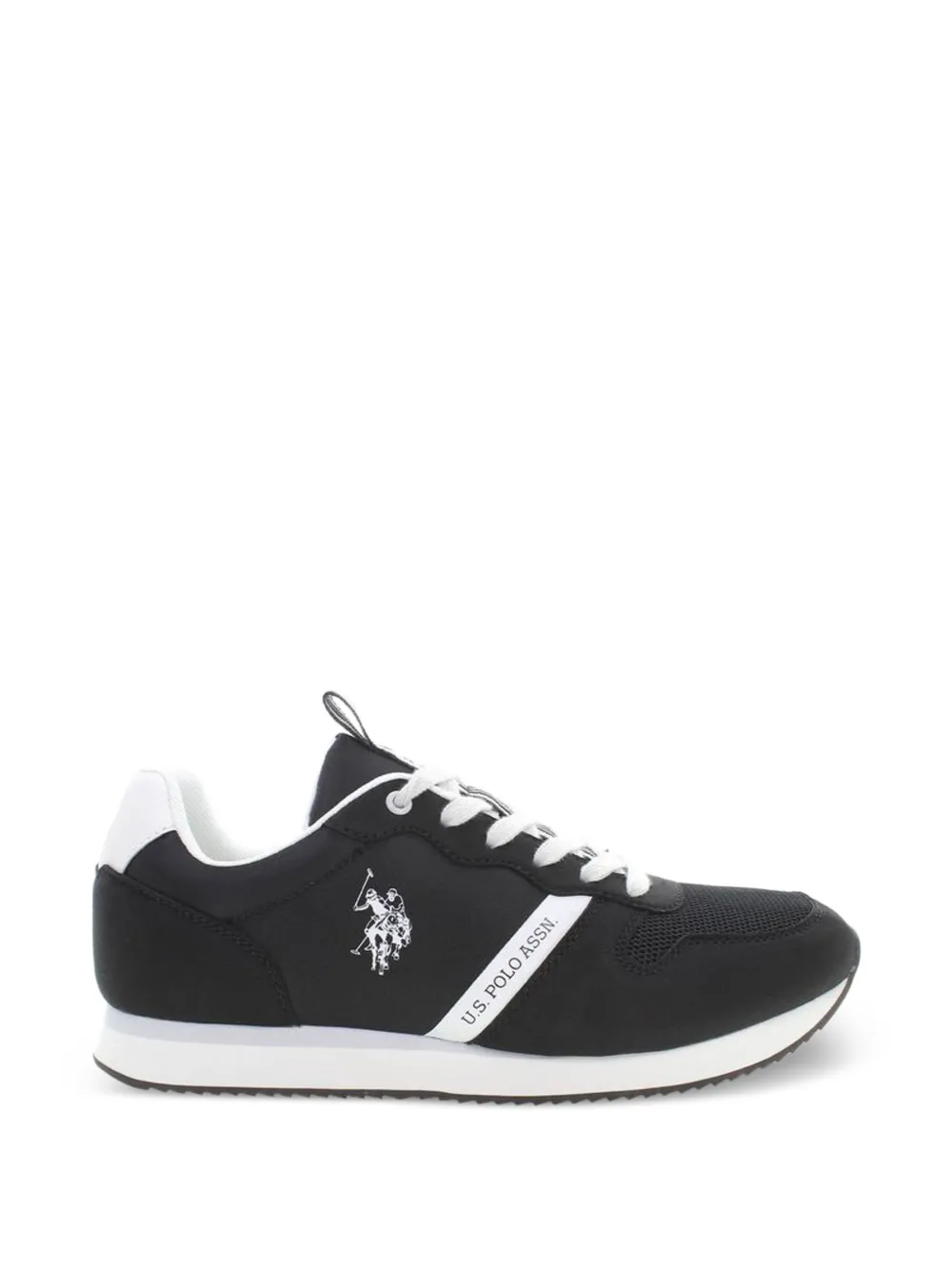 U.S. POLO ASSN. lace-up sneakers Zwart