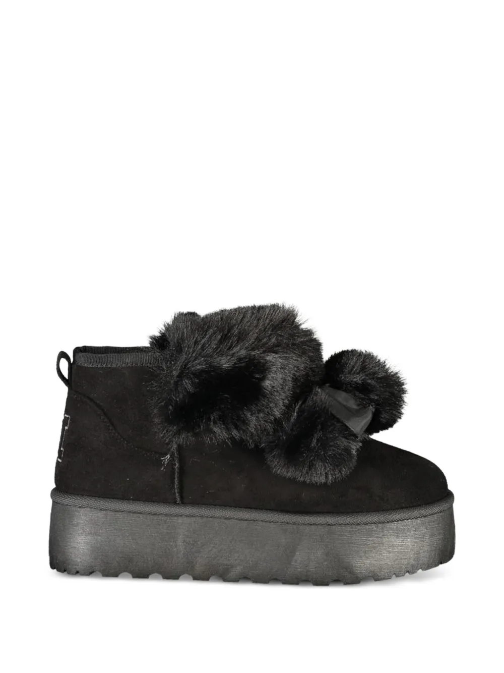 Laura Biagiotti pom-pom platform ankle boots