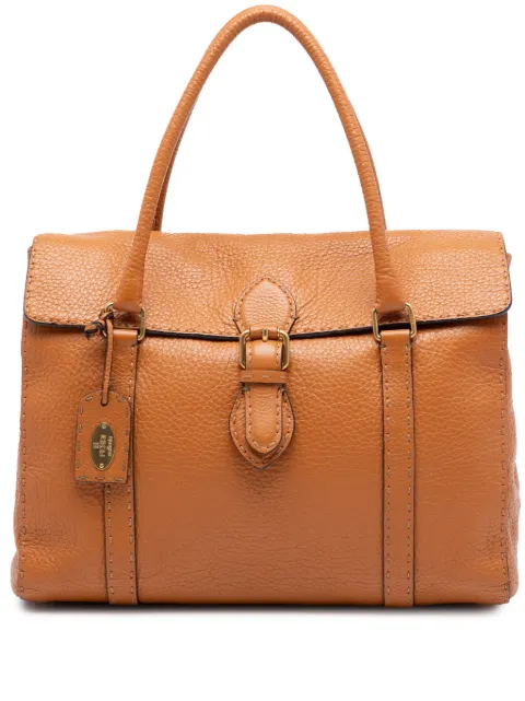 Fendi Pre-Owned большая сумка Selleria Linda (2010-2026 годы)