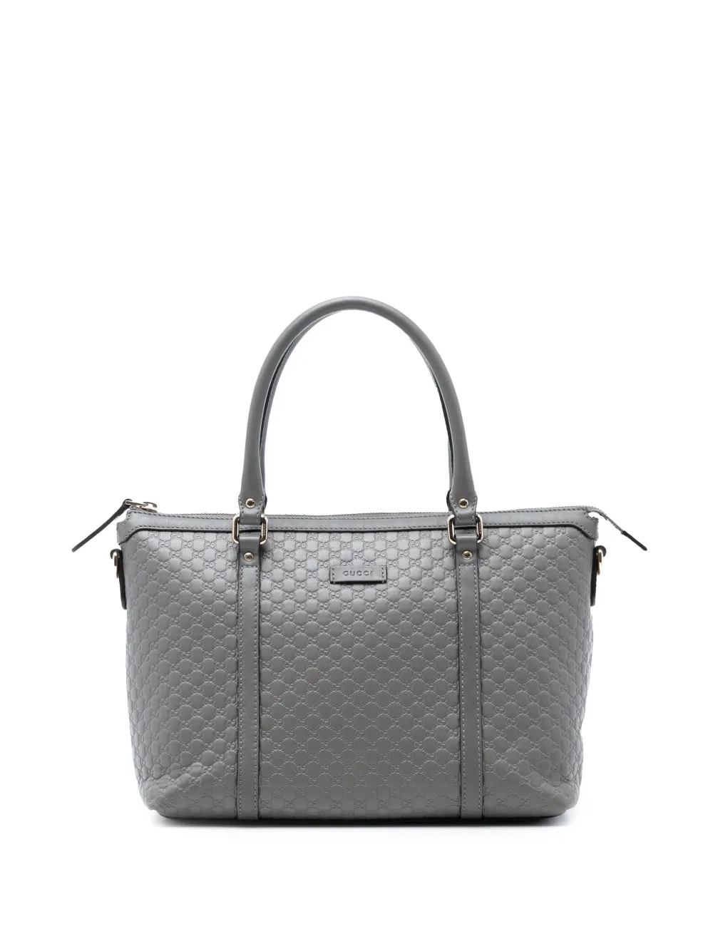 Gucci Pre-Owned 2000-2015 Small Microguccissima Joy satchel - Grigio