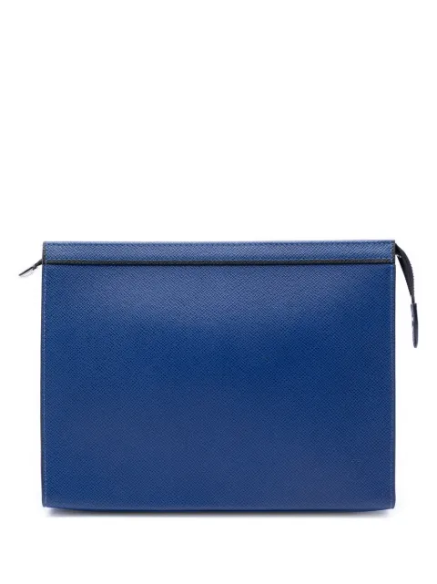 Louis Vuitton Pre-Owned 2018 Taiga Pochette Voyage MM clutch bag