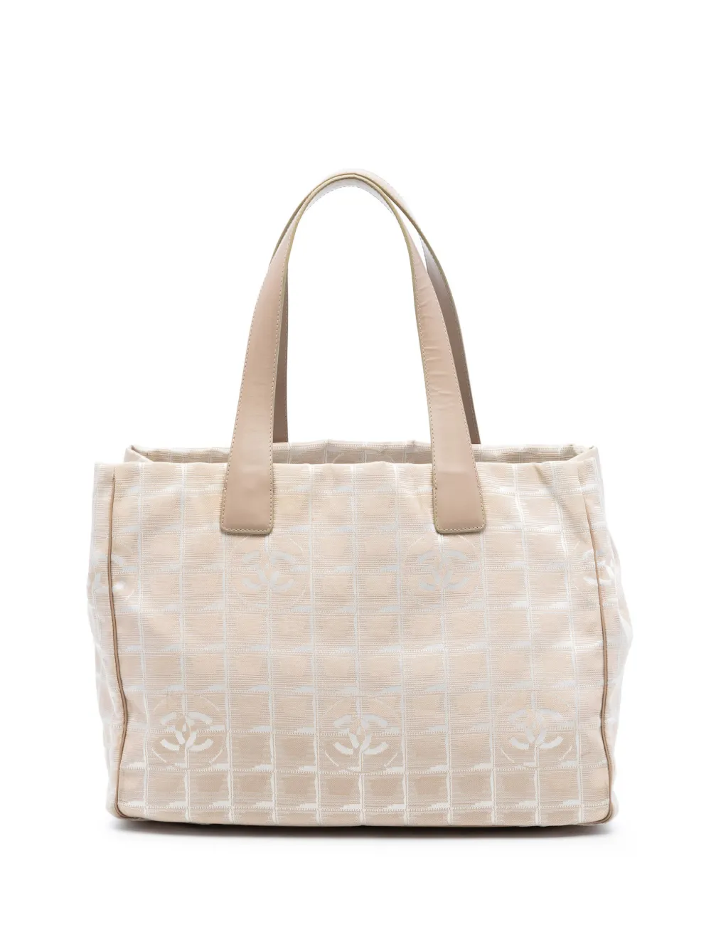 CHANEL Pre-Owned 2005-2006 New Travel Line Nylon tote bag - Neutrals
