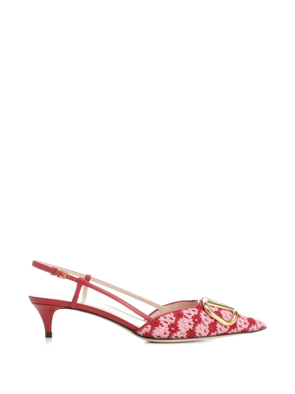 Valentino Garavani VLogo slingback sandals - Red