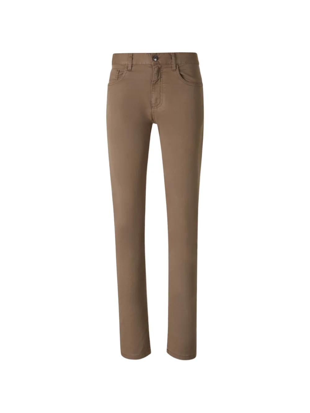 Canali straight-leg trousers - Marrone