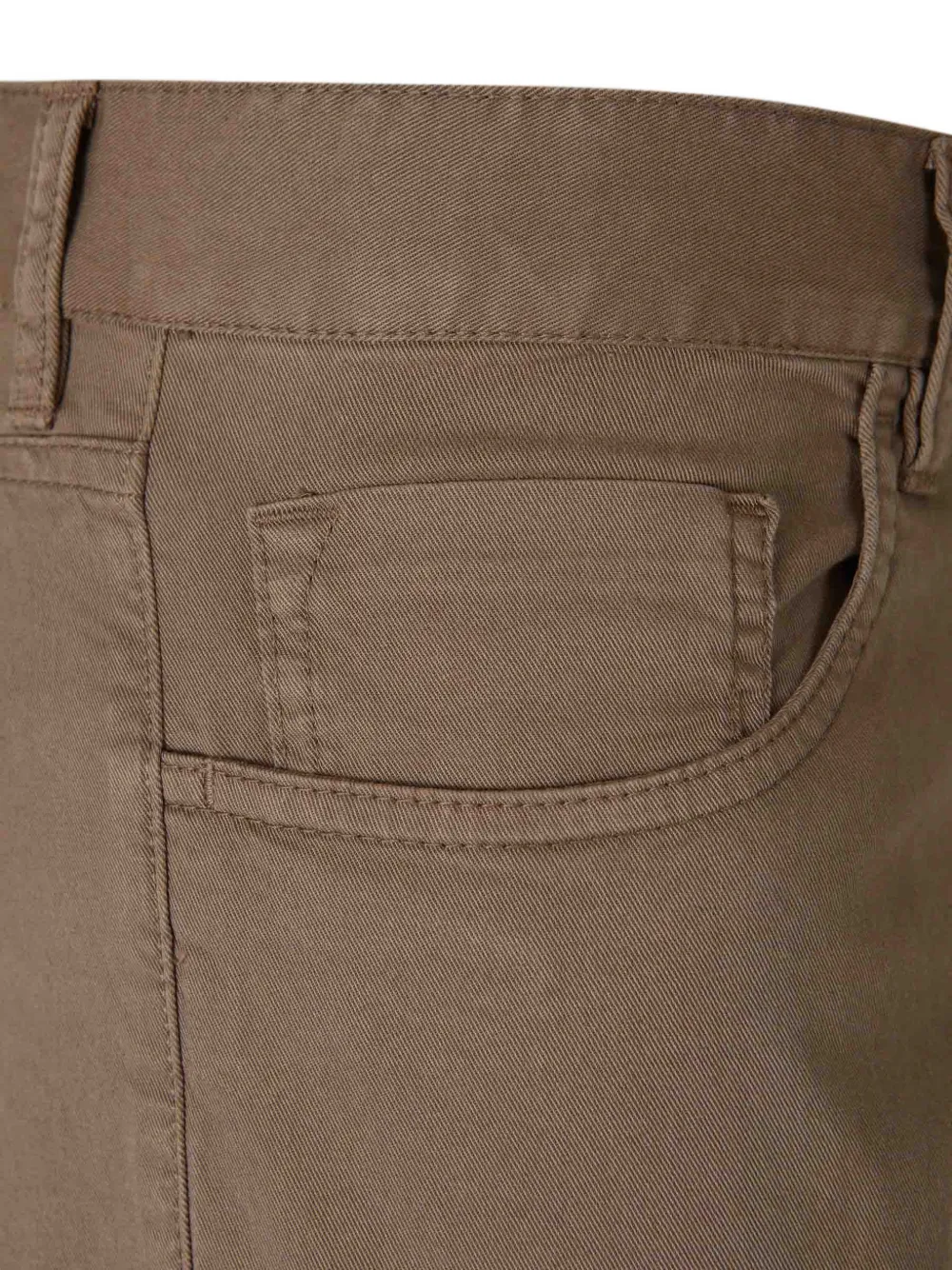 Canali Straight broek Bruin