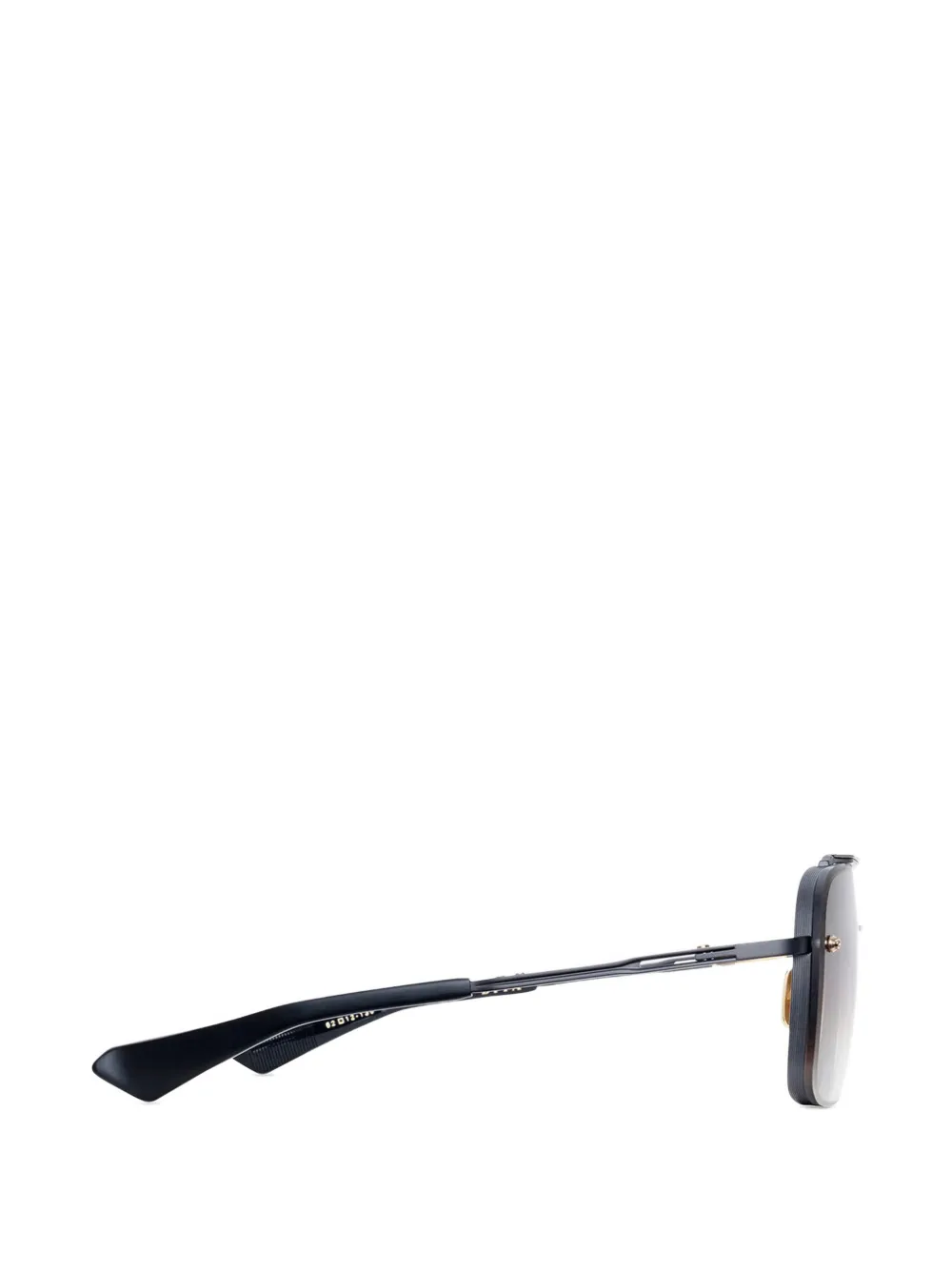 Dita Eyewear Mach-Six zonnebril met geometrisch montuur Zwart